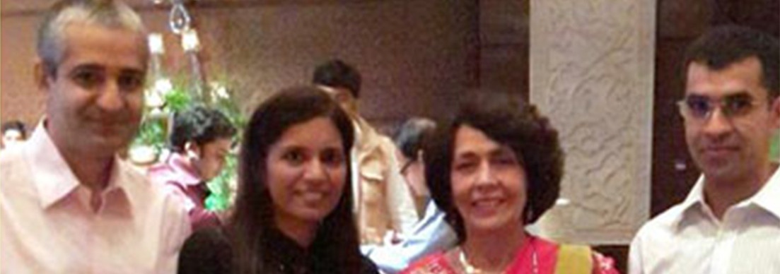 Picture of Dr. giroti and H.E. Mrs. milena Santana Ramirez