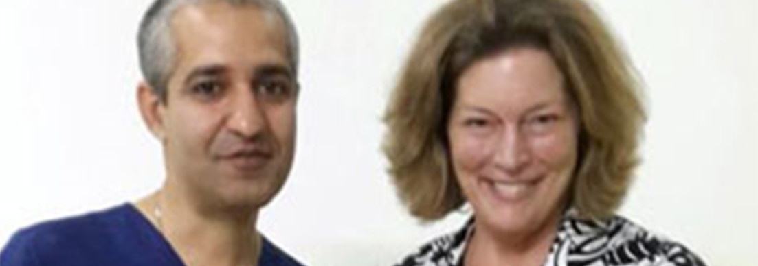 Picture of Dr. giroti and H.E. Mrs.Kathleen Stephens