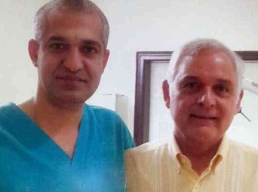 Picture of Dr. giroti and H.E. Mr. Ganaro Vicente Pappalardo