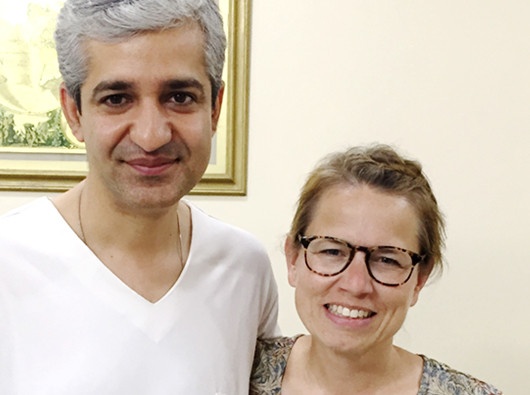 Picture of Dr. giroti and Ms. Rachael kearl